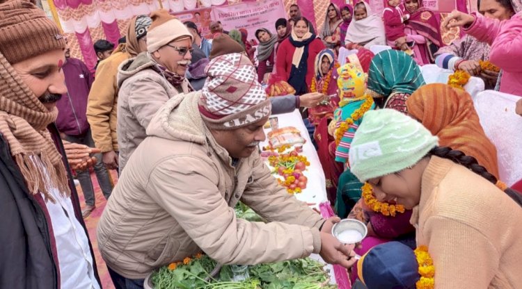 भारत सरकार के महत्वाकांक्षी कार्यक्रम विकसित भारत संकल्प यात्रा का हुआ आयोजन