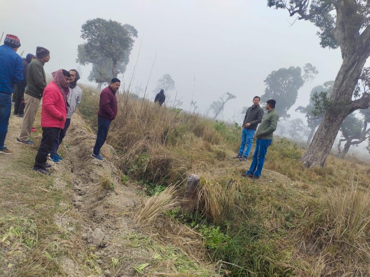 वन विभाग को मनाना ही पड़ा मंडल अध्यक्ष राजेश गुप्ता की बात