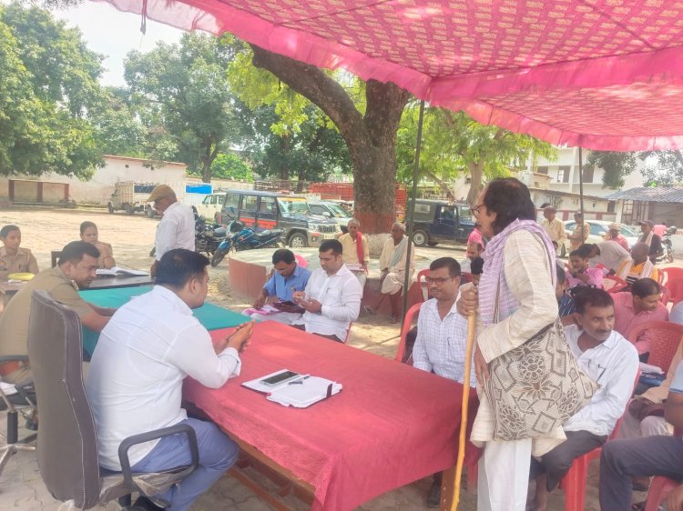 थाना दिवस पर मामले का निस्तारण है "सरकार की मंशा" - निशांत मिश्र